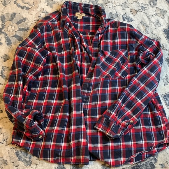 Woolrich plaid button up - Picture 1 of 4